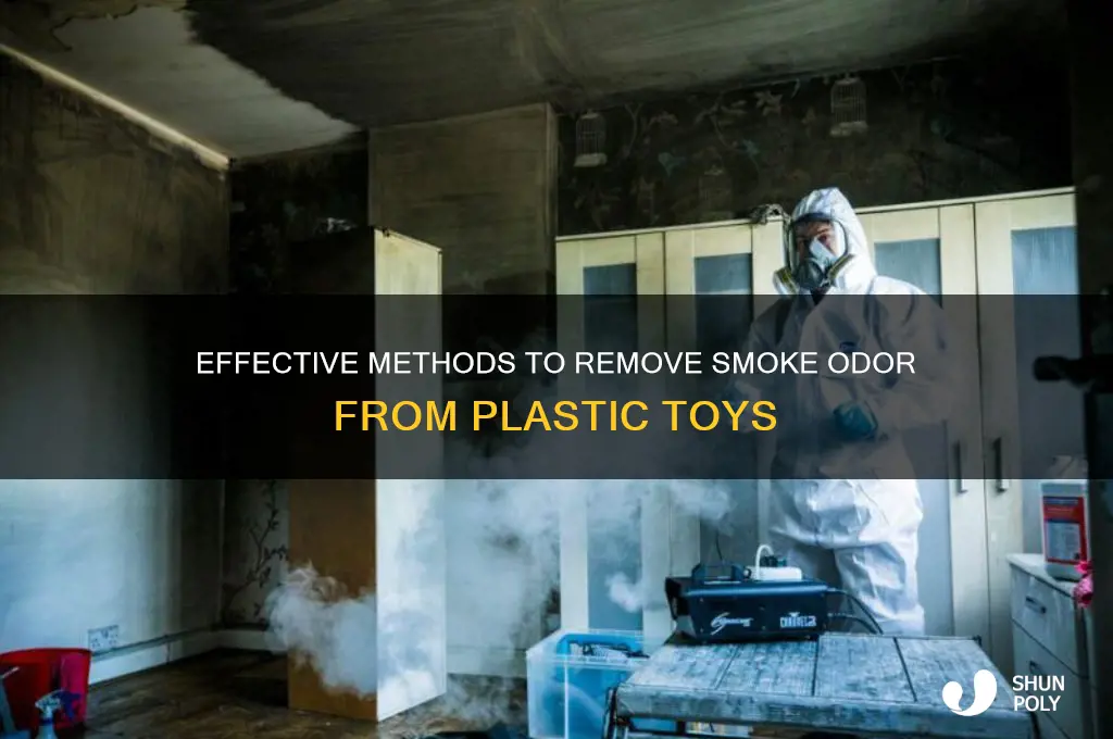 how to get smoke out of plastic toys