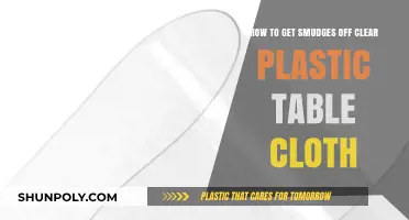 Effortless Tips to Remove Smudges from Clear Plastic Tablecloths