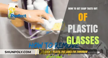 Remove Soap Taste from Plastic Glasses: Quick and Easy Solutions