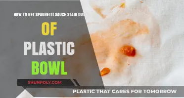 Effective Tips to Remove Spaghetti Sauce Stains from Plastic Bowls