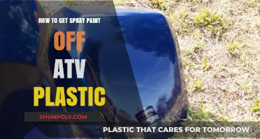Effective Methods to Remove Spray Paint from ATV Plastic Surfaces