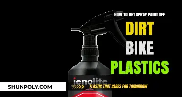 Effective Methods to Remove Spray Paint from Dirt Bike Plastics