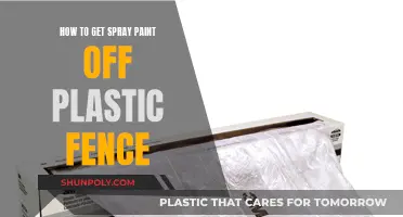 Removing Spray Paint from a Plastic Fence: Effective Solutions