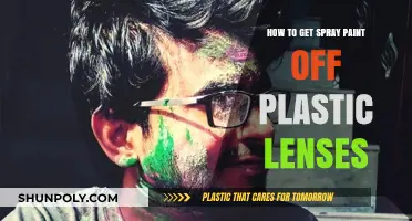 Effective Methods to Remove Spray Paint from Plastic Lenses Easily