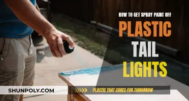 Removing Spray Paint from Plastic Tail Lights: A Step-by-Step Guide