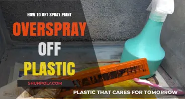 Effective Ways to Remove Spray Paint Overspray from Plastic Surfaces