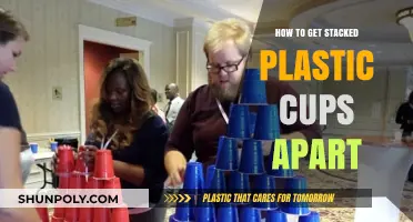 Quick Fixes: Separating Stacked Plastic Cups Without Breaking Them