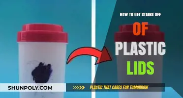 Effective Tips to Remove Stubborn Stains from Plastic Lids Easily