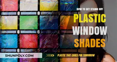 Effective Tips to Remove Stains from Plastic Window Shades Easily
