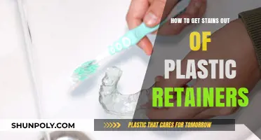 Effective Tips to Remove Stains from Plastic Retainers Easily