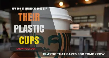 Removing Starbucks Logo from Plastic Cups: Quick and Easy DIY Guide