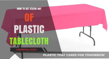 Quick Fixes to Eliminate Static from Plastic Tablecloths Easily