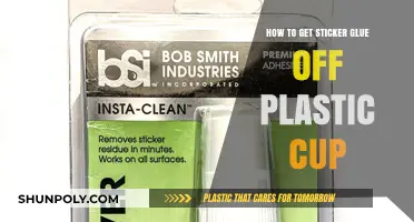 Easy Ways to Remove Sticker Glue from Plastic Cups Effortlessly