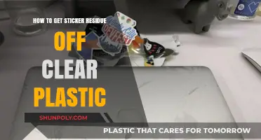 Effective Ways to Remove Sticker Residue from Clear Plastic Surfaces