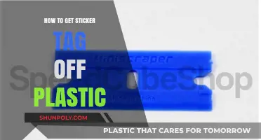 Effective Methods to Remove Sticker Tags from Plastic Surfaces Easily