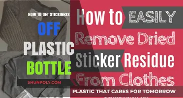 Effective Ways to Remove Sticky Residue from Plastic Bottles Easily