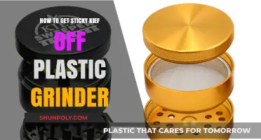 Effective Tips to Remove Sticky Kief from Plastic Grinders Easily