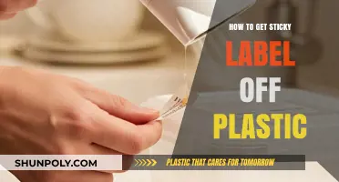 Effective Ways to Remove Sticky Labels from Plastic Surfaces Easily