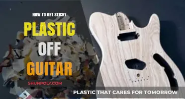 Effective Methods to Remove Sticky Plastic Residue from Your Guitar