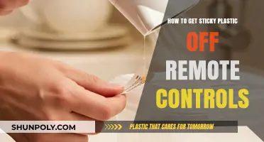 Easy Fixes: Removing Sticky Plastic Residue from Remote Controls