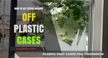 Effective Ways to Remove Sticky Residue from Plastic Cases Easily