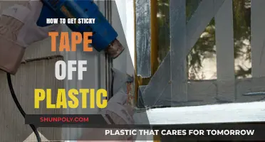Easy Tips to Remove Sticky Tape Residue from Plastic Surfaces
