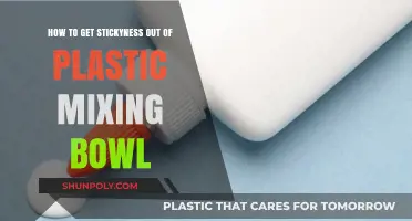Effective Ways to Remove Stickiness from Your Plastic Mixing Bowl