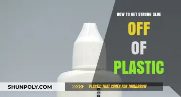 Effective Ways to Remove Strong Glue from Plastic Surfaces Easily
