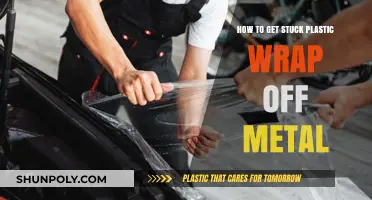 Quick Fixes: Removing Stuck Plastic Wrap from Metal Surfaces Easily