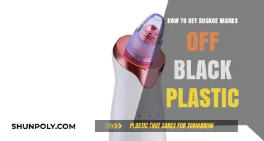 Effective Ways to Remove Suckage Marks from Black Plastic Surfaces
