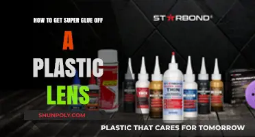Quick Fix: Removing Super Glue from Plastic Lenses Safely