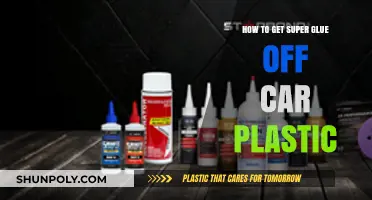 Effective Ways to Remove Super Glue from Car Plastic Surfaces