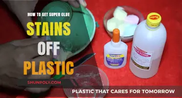 Effective Ways to Remove Super Glue Stains from Plastic Surfaces
