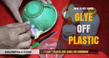 Effective Methods to Remove Super Glue from Plastic Surfaces Easily