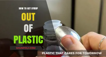 Effective Methods to Remove Sticky Syrup from Plastic Surfaces