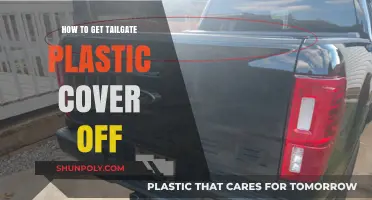 Easy Steps to Remove Your Tailgate Plastic Cover Safely