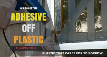 Effective Methods to Remove Tape Adhesive from Plastic Surfaces Easily