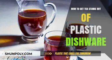 Effective Methods to Remove Tea Stains from Plastic Dishware Easily