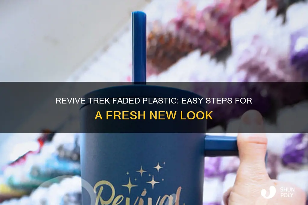 how to get that new look on trek faded plastic