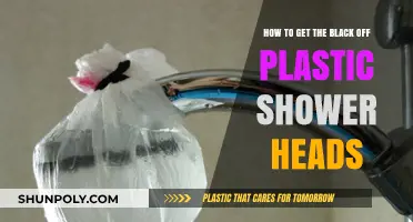 Remove Black Stains from Plastic Shower Heads: Easy Cleaning Tips