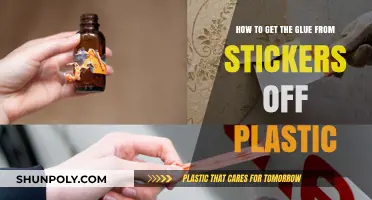 Effective Ways to Remove Sticker Glue from Plastic Surfaces Easily