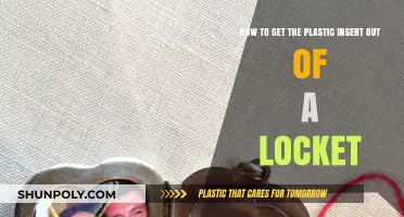 Removing a Plastic Insert from a Locket: A Simple DIY Guide