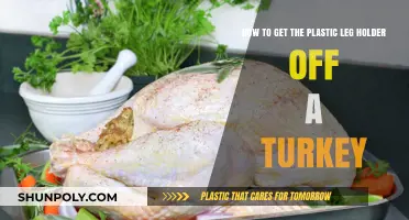 Removing the Plastic Leg Holder from Your Turkey: A Simple Guide