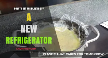 Effortlessly Remove Plastic Wrap from Your New Refrigerator: A Quick Guide