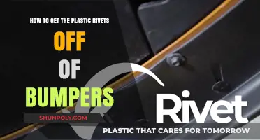 Removing Plastic Rivets from Bumpers: A Step-by-Step DIY Guide