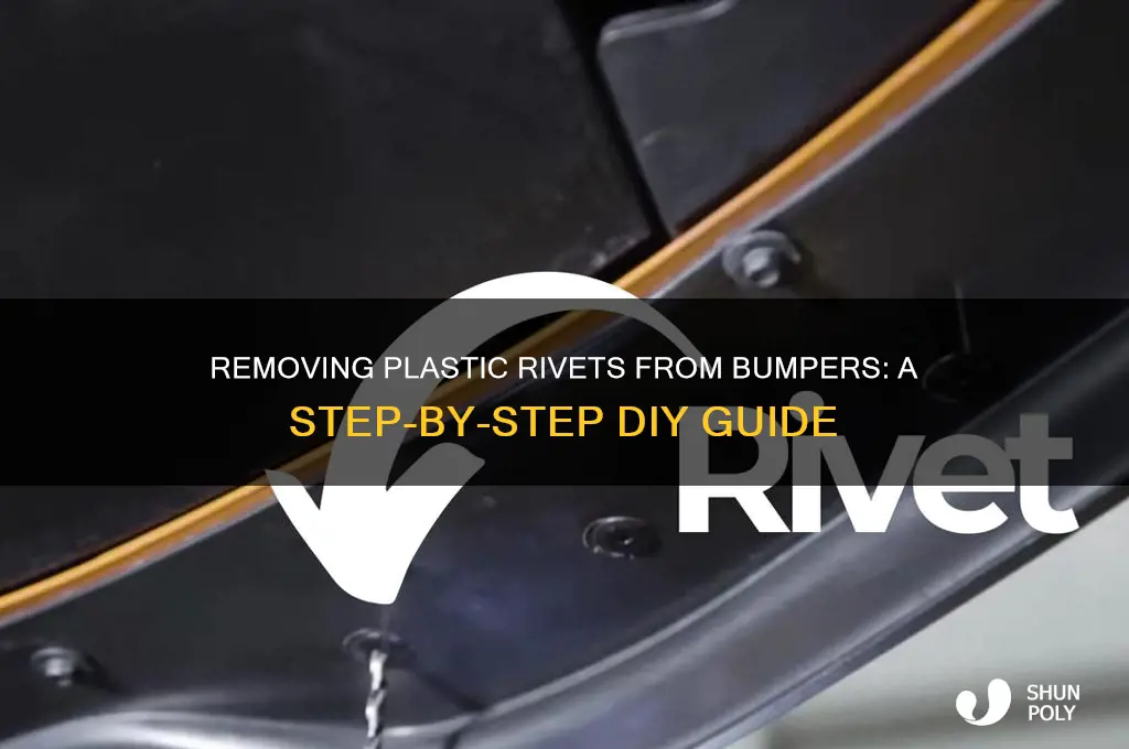how to get the plastic rivets off of bumpers