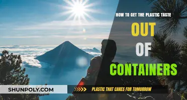 Removing Plastic Taste: Tips for Containers