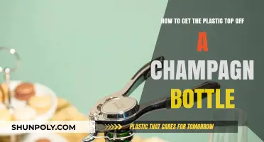 Effortlessly Remove Champagne Bottle Plastic Tops: A Quick Guide