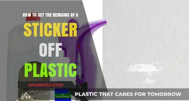 Effective Methods to Remove Sticker Residue from Plastic Surfaces