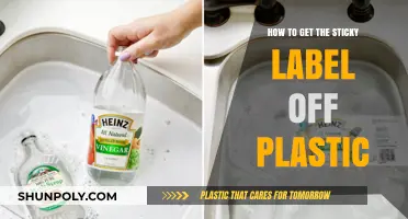 Effective Ways to Remove Sticky Labels from Plastic Surfaces Easily